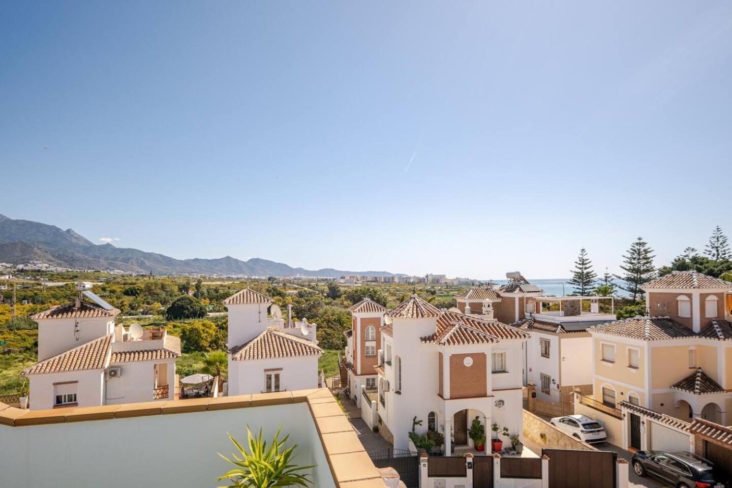 Villa Antonia Mar - Private & Heated Pool - Punta Lara Nerja Exterior foto