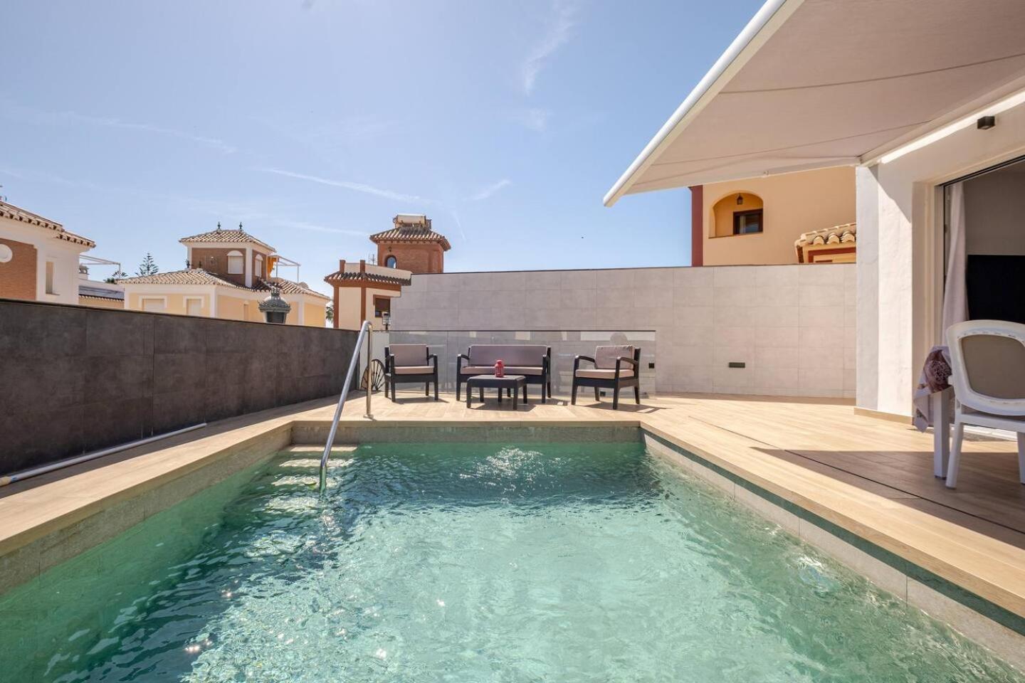 Villa Antonia Mar - Private & Heated Pool - Punta Lara Nerja Exterior foto