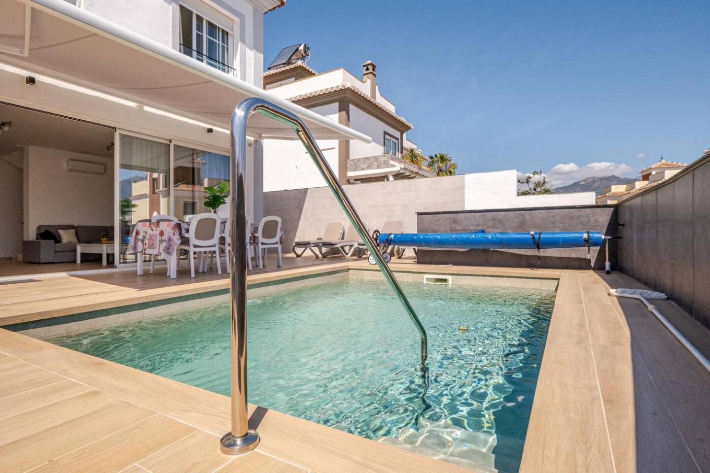 Villa Antonia Mar - Private & Heated Pool - Punta Lara Nerja Exterior foto